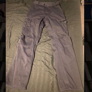brandy melville john galt high rise black cargo pants